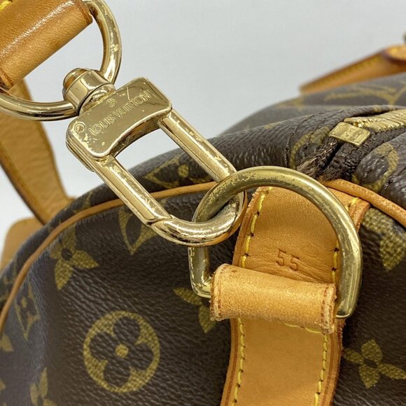 LOUIS VUITTON Authentic Brown Monogram Boston Bag - Picture 7 of 14